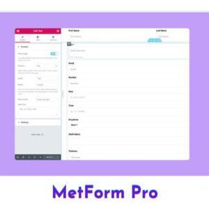 MetForm Pro v3.8.9 Plugin
